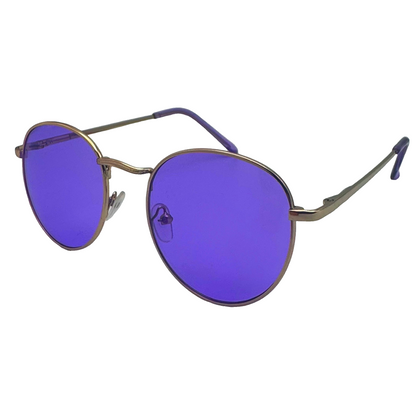 5009| Echo - Classic Round Wire Frame Sunglasses