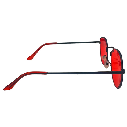 5009| Echo - Classic Round Wire Frame Sunglasses
