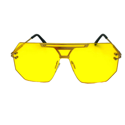 5008 | Skyline - Flat-Top Shield Sunglasses with two tone lenses