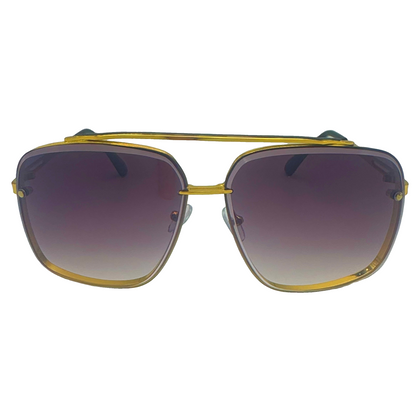 5003 | The Boulevard - Square Aviator Flat-Top Sunglasses