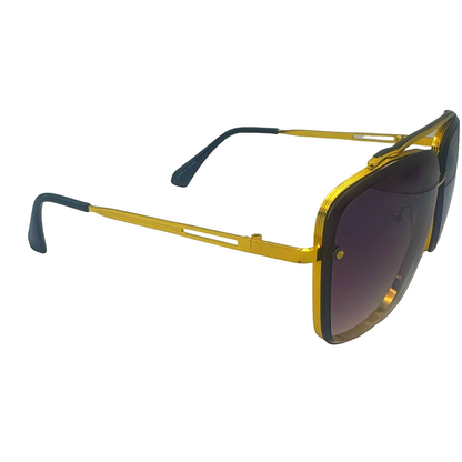 5003 | The Boulevard - Square Aviator Flat-Top Sunglasses