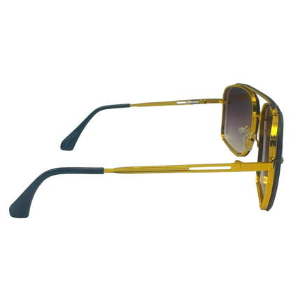 5003 | The Boulevard - Square Aviator Flat-Top Sunglasses