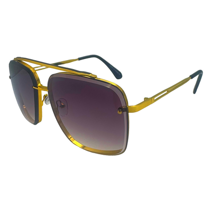 5003 | The Boulevard - Square Aviator Flat-Top Sunglasses