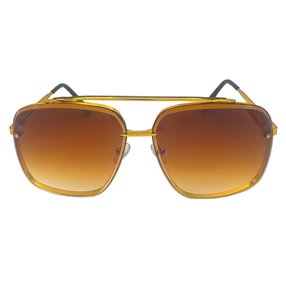 5003 | The Boulevard - Square Aviator Flat-Top Sunglasses
