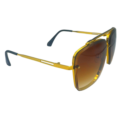 5003 | The Boulevard - Square Aviator Flat-Top Sunglasses