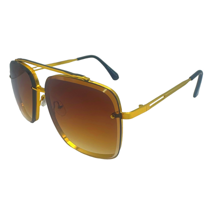 5003 | The Boulevard - Square Aviator Flat-Top Sunglasses