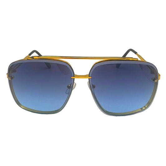 5003 | The Boulevard - Square Aviator Flat-Top Sunglasses