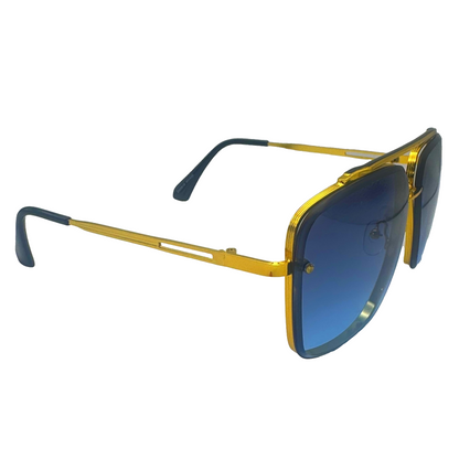 5003 | The Boulevard - Square Aviator Flat-Top Sunglasses