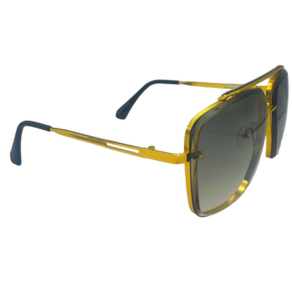 5003 | The Boulevard - Square Aviator Flat-Top Sunglasses