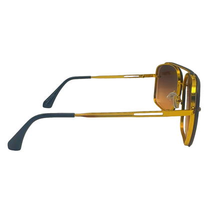 5003 | The Boulevard - Square Aviator Flat-Top Sunglasses