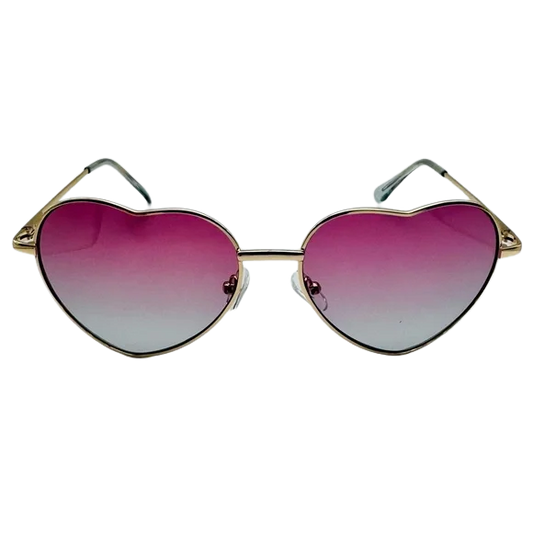 6110 | Two Tone Heart Sunglasses