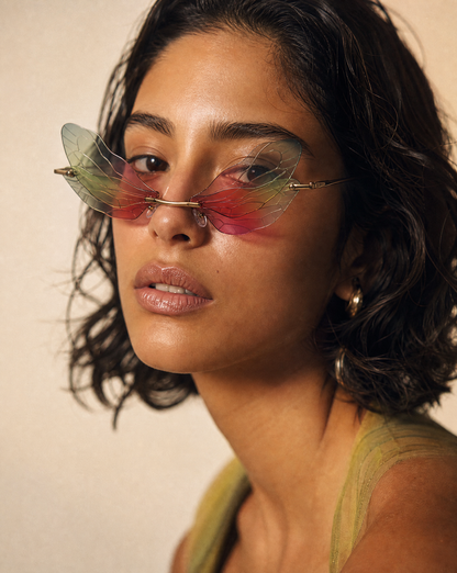 @#6168 | Dragonfly Multi Color Sunglasses