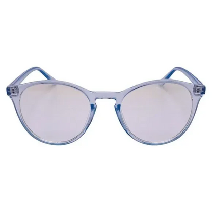 Blue Round Blue Light Blocking Glasses