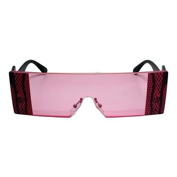 Pink Side Blinder Sunglasses