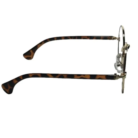 9123 (C) | Round Clear Lens Non-Prescription Glasses
