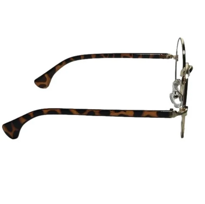 9123 (C) | Round Clear Lens Non-Prescription Glasses
