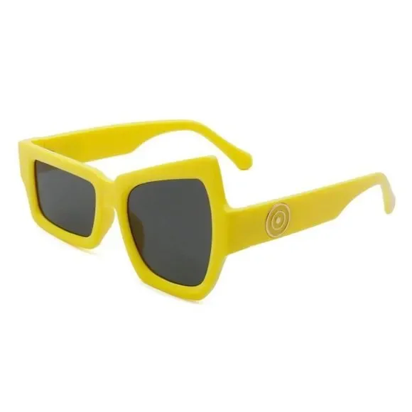Yellow Novelty Unique Sunglasses