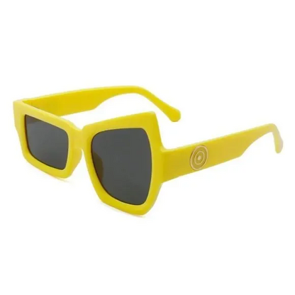 Yellow Novelty Unique Sunglasses