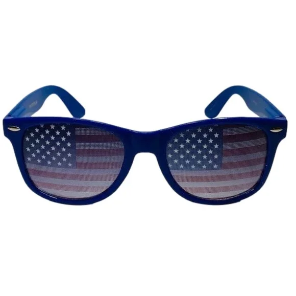 Blue American Flag Sunglasses