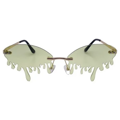 6071 | Drip Rimless Novelty Sunglasses