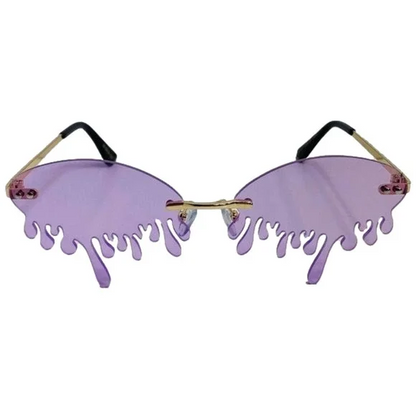 6071 | Drip Rimless Novelty Sunglasses