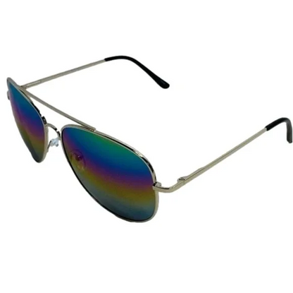 6068 | Rainbow Lens Aviator Sunglasses