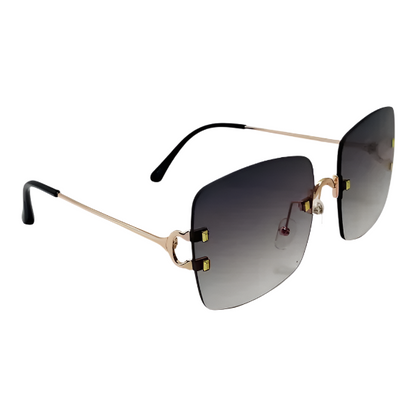 6109 | Square Rimless Sunglasses