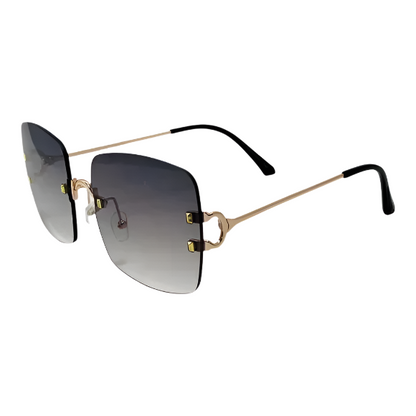 6109 | Square Rimless Sunglasses