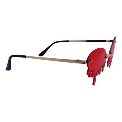 6071 | Drip Rimless Novelty Sunglasses