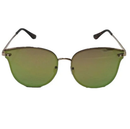 Green Mirror Catyeye Sunglasses