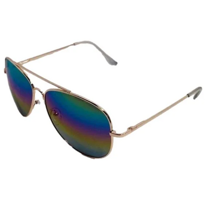 6068 | Rainbow Lens Aviator Sunglasses