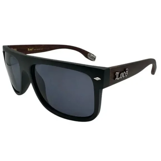 7018 | Wood Arm Locs Sunglasses