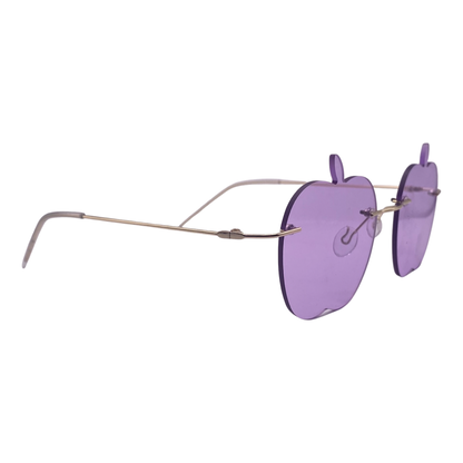 6169 | Rimless Apple Novelty Sunglasses