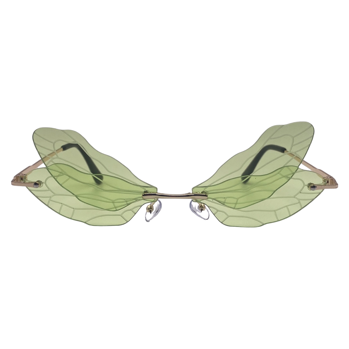 Green Dragonfly Novelty Sunglasses